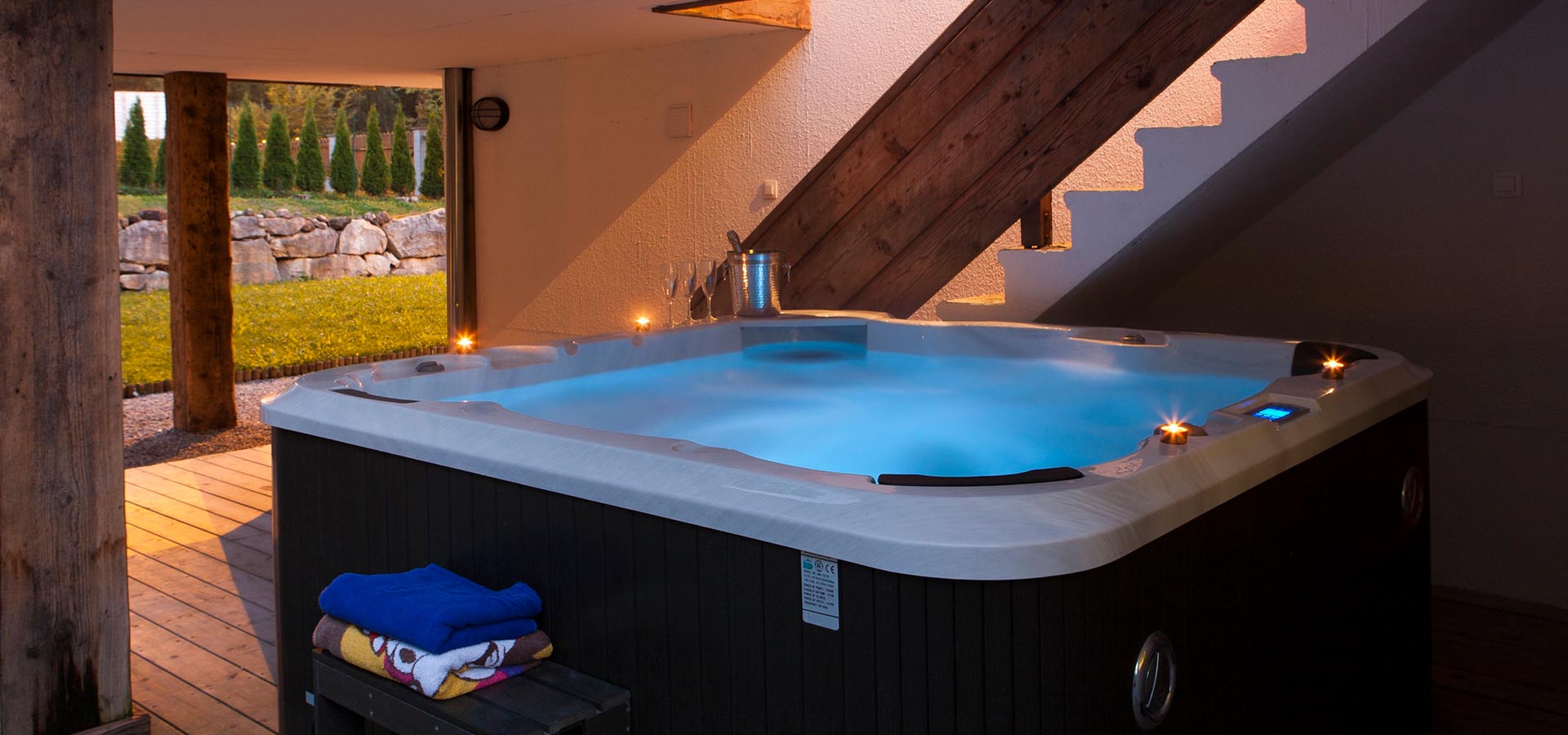 Morzine Chalet Hot Tub